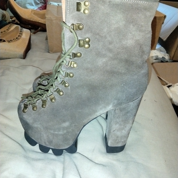 Jeffrey Campbell "Kick It". Rugged look - Picture 2 of 7